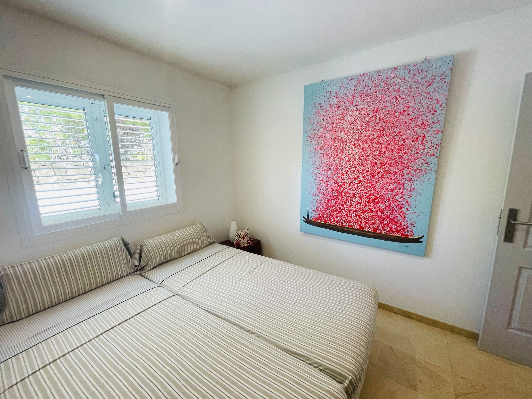 Resa Estates Ibiza for sale Roca Llisa sea views bedroom.jpeg